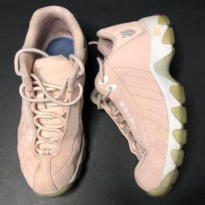 Pale pink k-Swiss sneakers